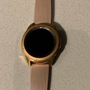 Samsung Rose Gold Smart Watch